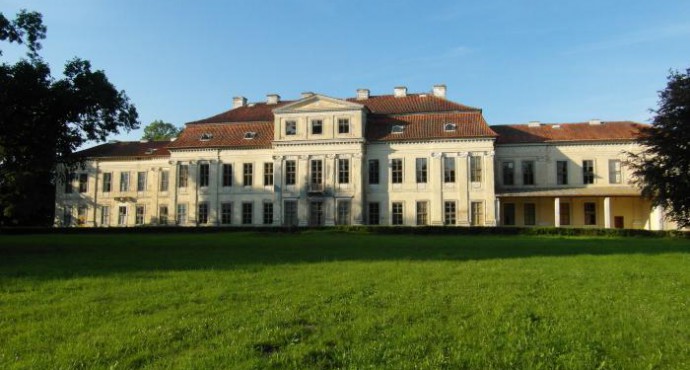 Zespół pałacowo - parkowy w Drogoszach  - zbliżenie